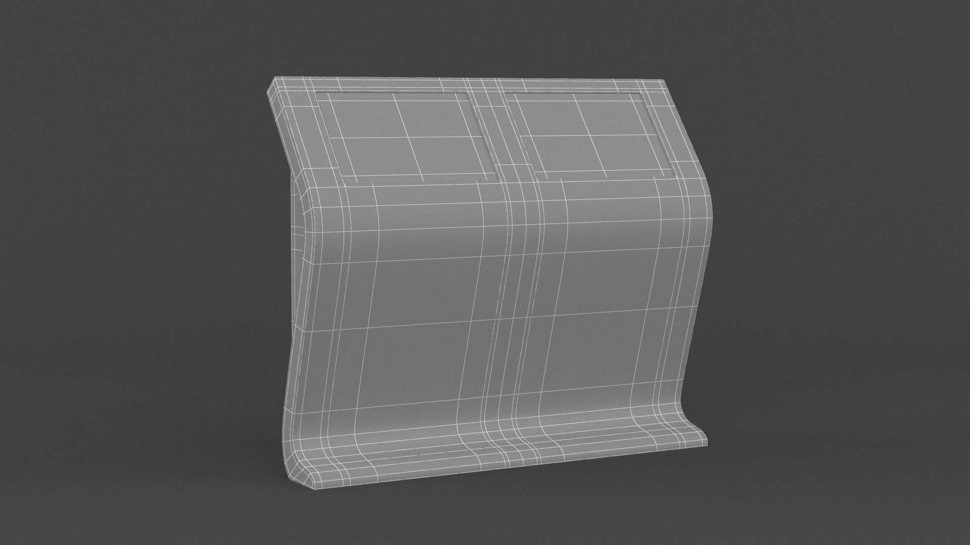 Information Kiosk 3D model_11