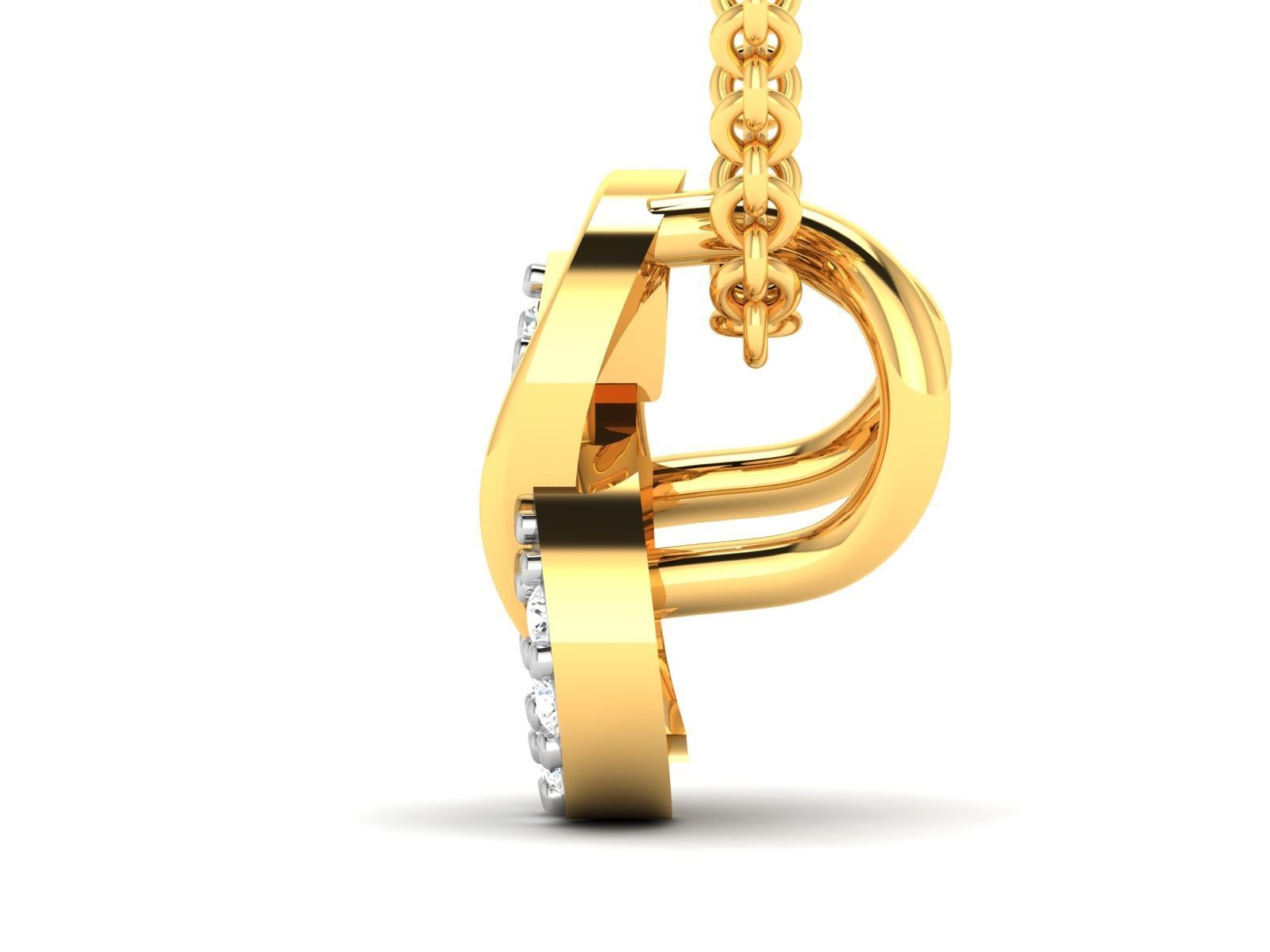 Women pendant 3dm render detail 3D print model_6