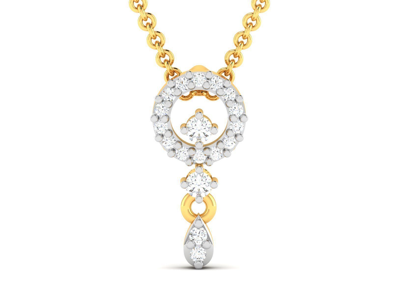 Women pendant 3dm render detail 3D print model_4