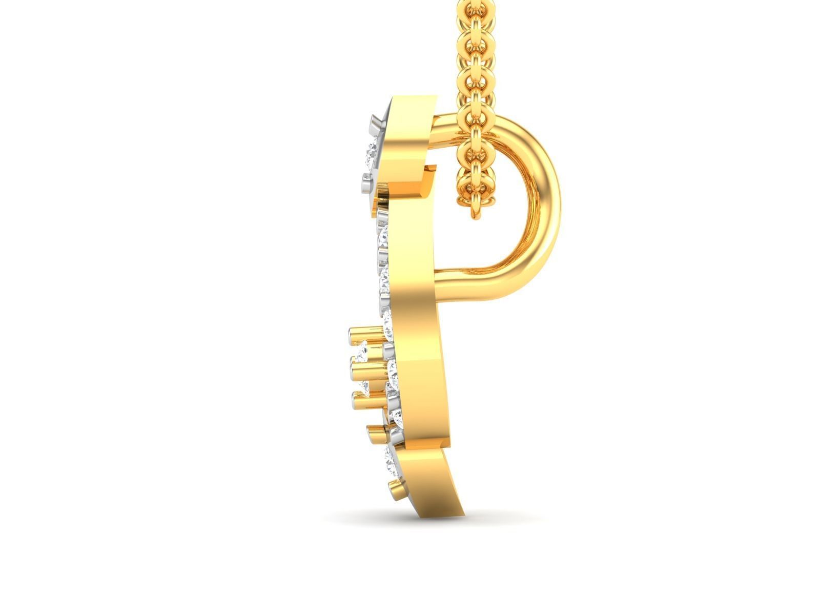 Women pendant 3dm render detail 3D print model_6