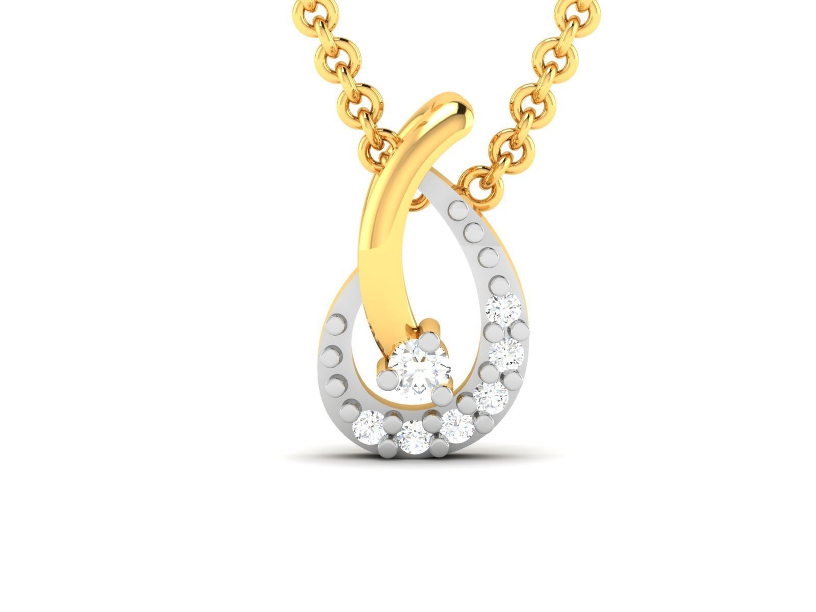 Women pendant 3dm render detail 3D print model_4