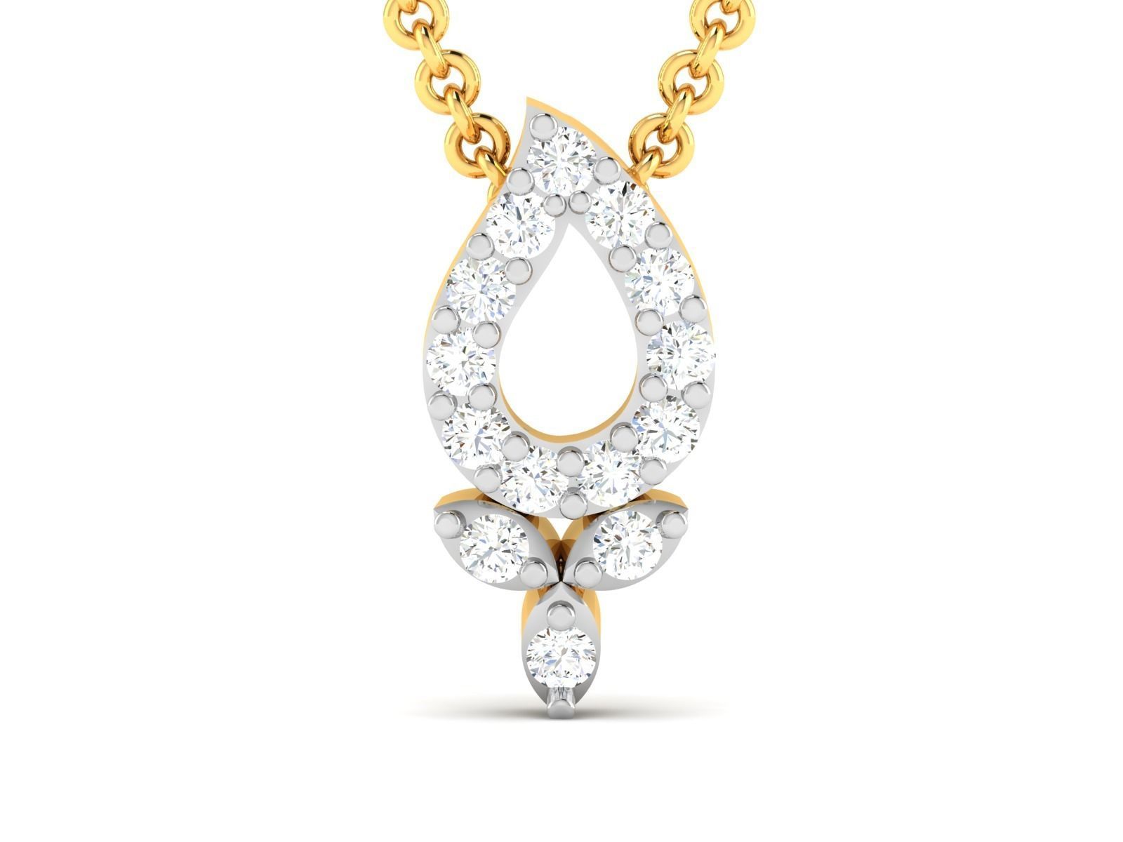 Women pendant 3dm render detail 3D print model_4