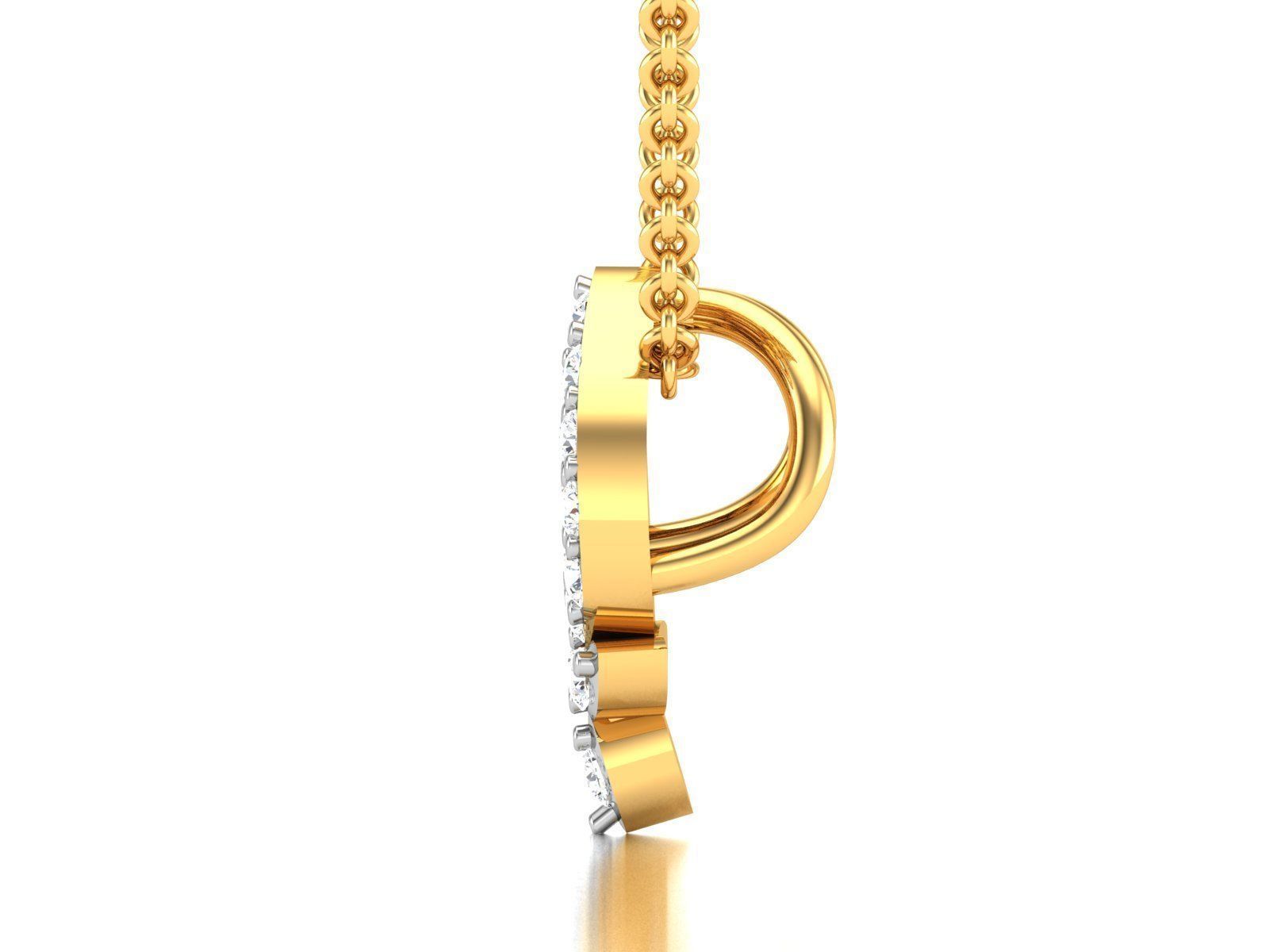 Women pendant 3dm render detail 3D print model_6