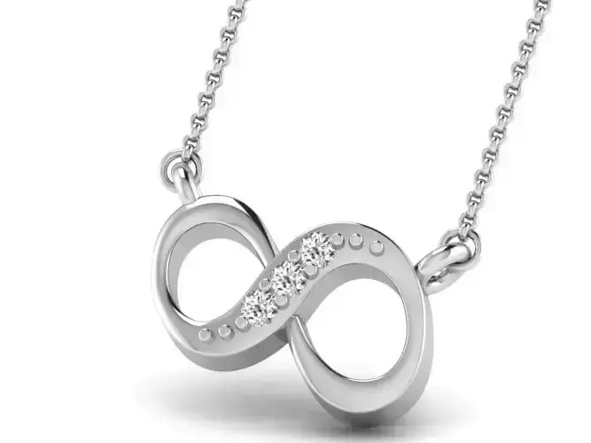 Women pendant 3dm render detail