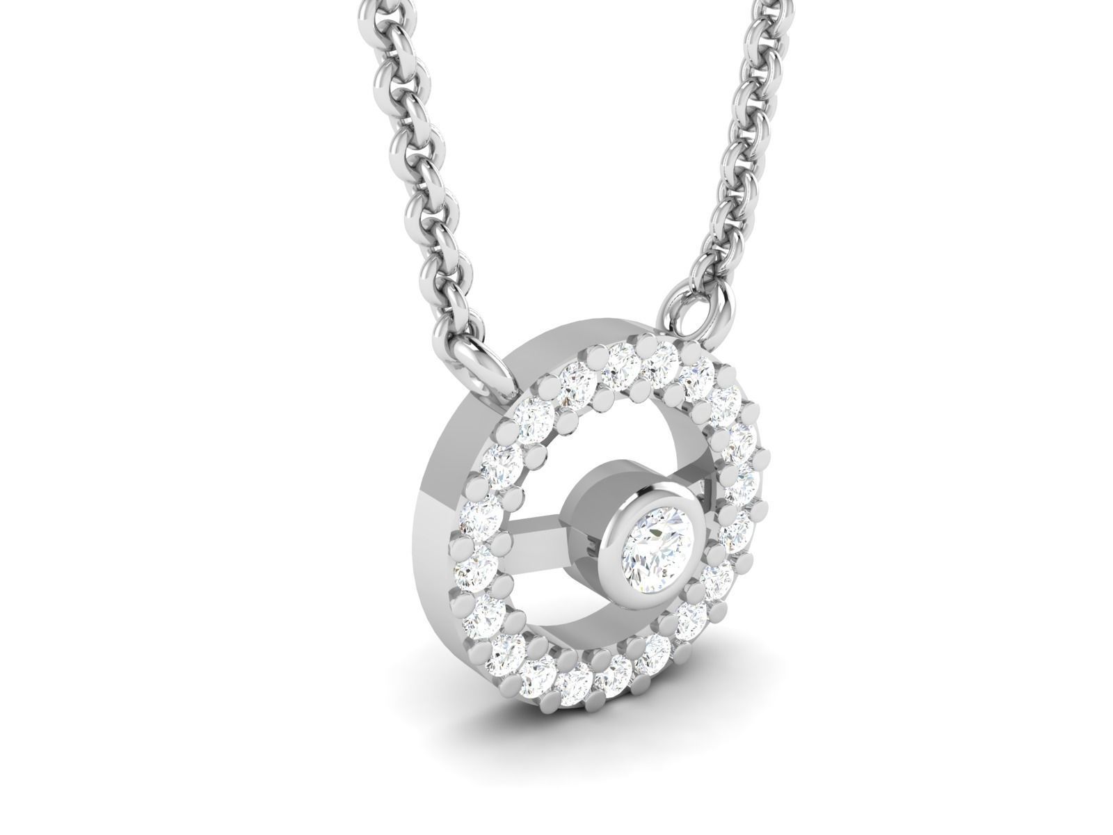 Women pendant 3dm render detail 3D print model_2