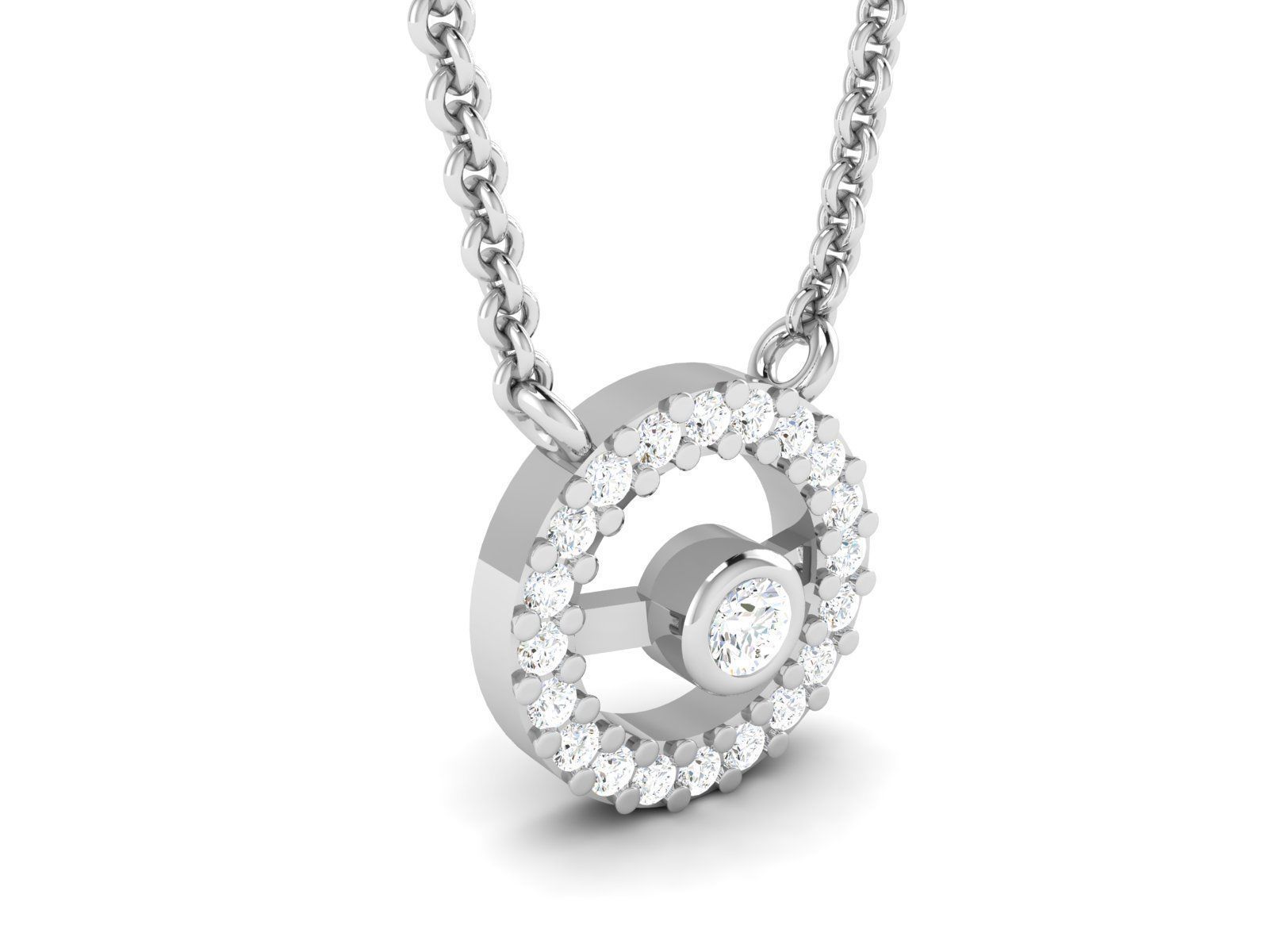 Women pendant 3dm render detail 3D print model_1