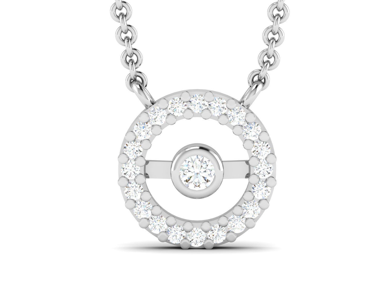 Women pendant 3dm render detail 3D print model_4