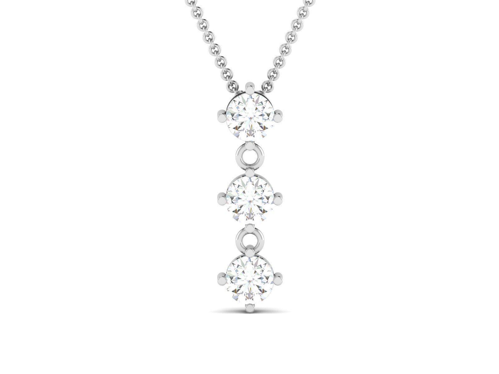 Women pendant 3dm render detail 3D print model_3