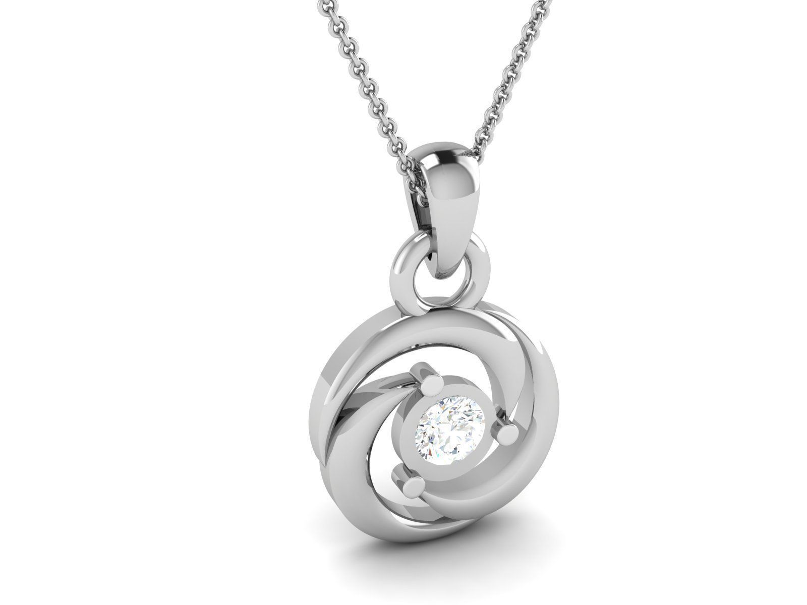Women pendant 3dm render detail 3D print model_1