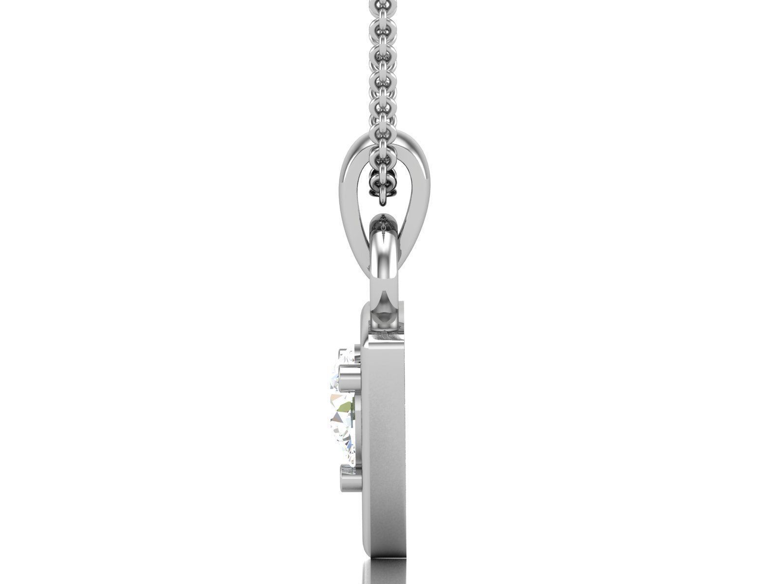 Women pendant 3dm render detail 3D print model_5