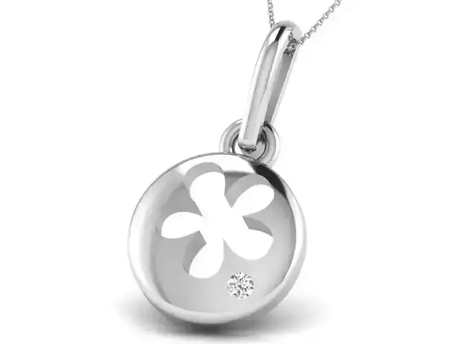 Women pendant 3dm render detail