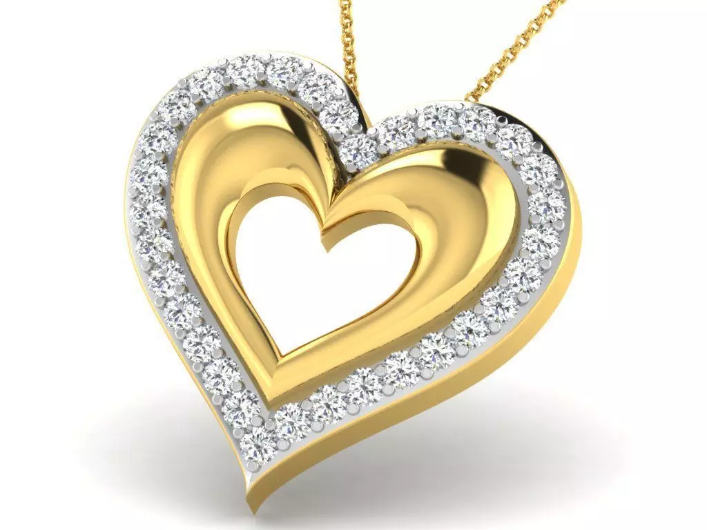 Women pendant 3dm render detail 3D print model_0