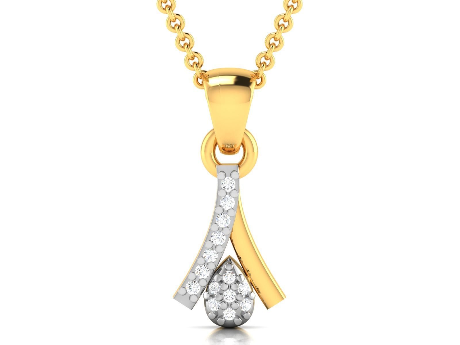 Women pendant 3dm render detail 3D print model_4