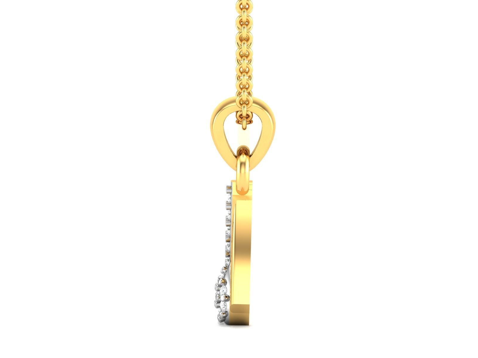 Women pendant 3dm render detail 3D print model_6