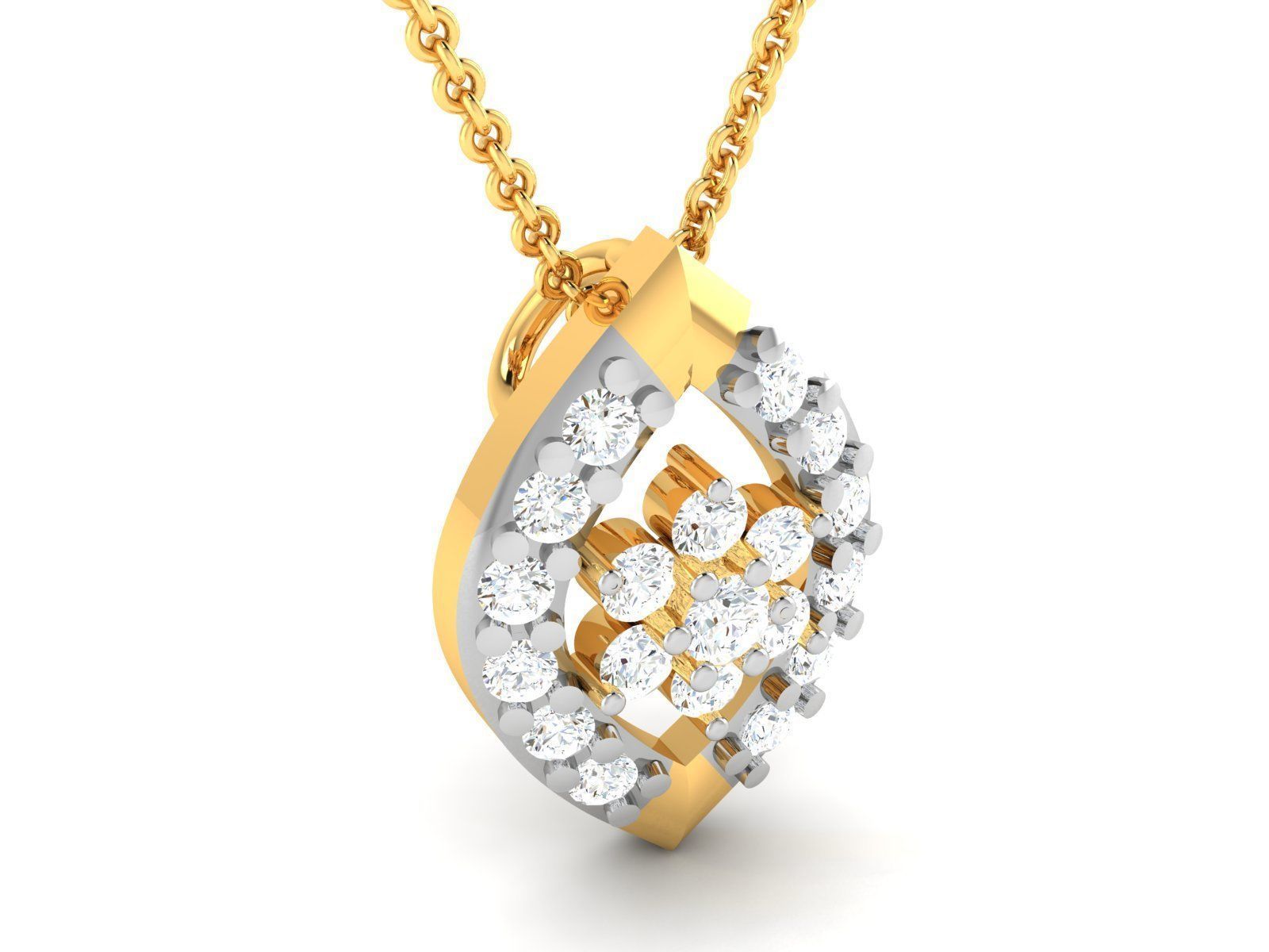 Women pendant 3dm render detail 3D print model_1