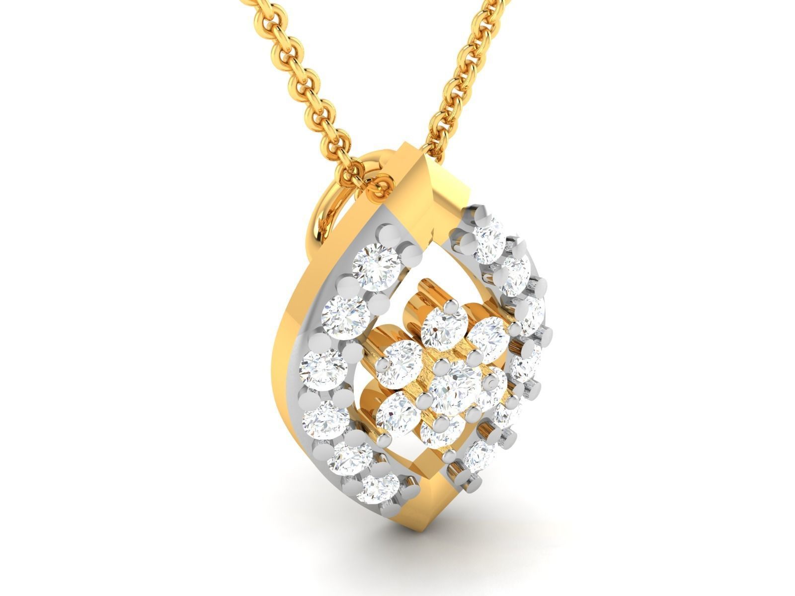 Women pendant 3dm render detail 3D print model_2