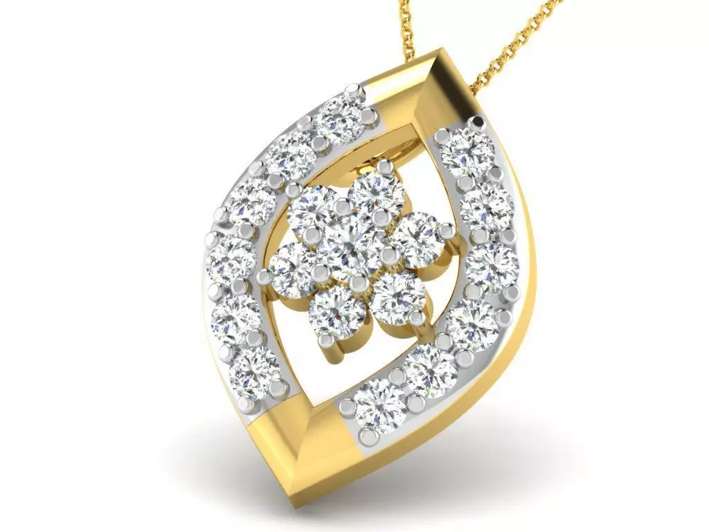 Women pendant 3dm render detail 3D print model_0