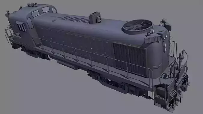 ALCO RS-3 Free 3D model
