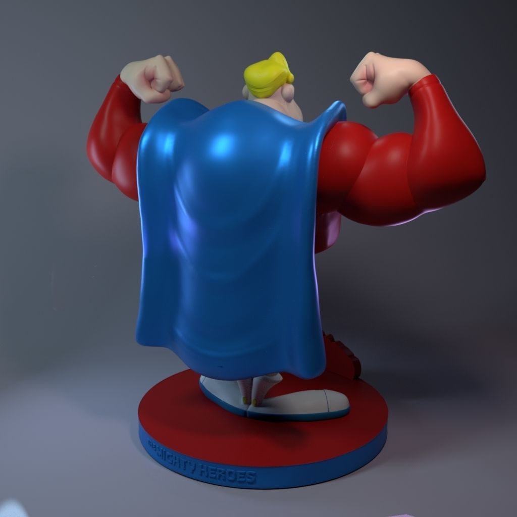 Strong-Man - The Migthy Heroes 3D print model_2