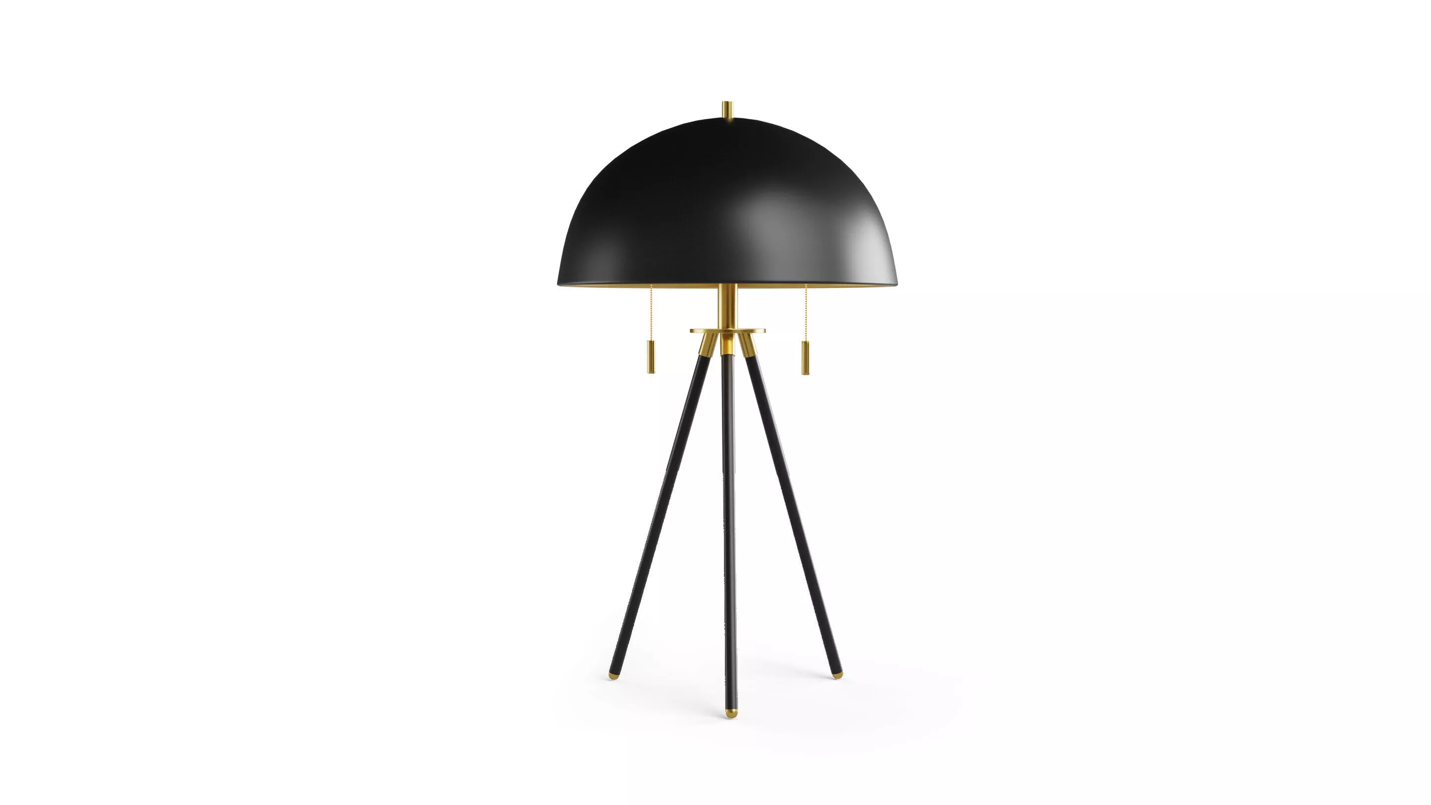 Tripod Table Lamp 3D model