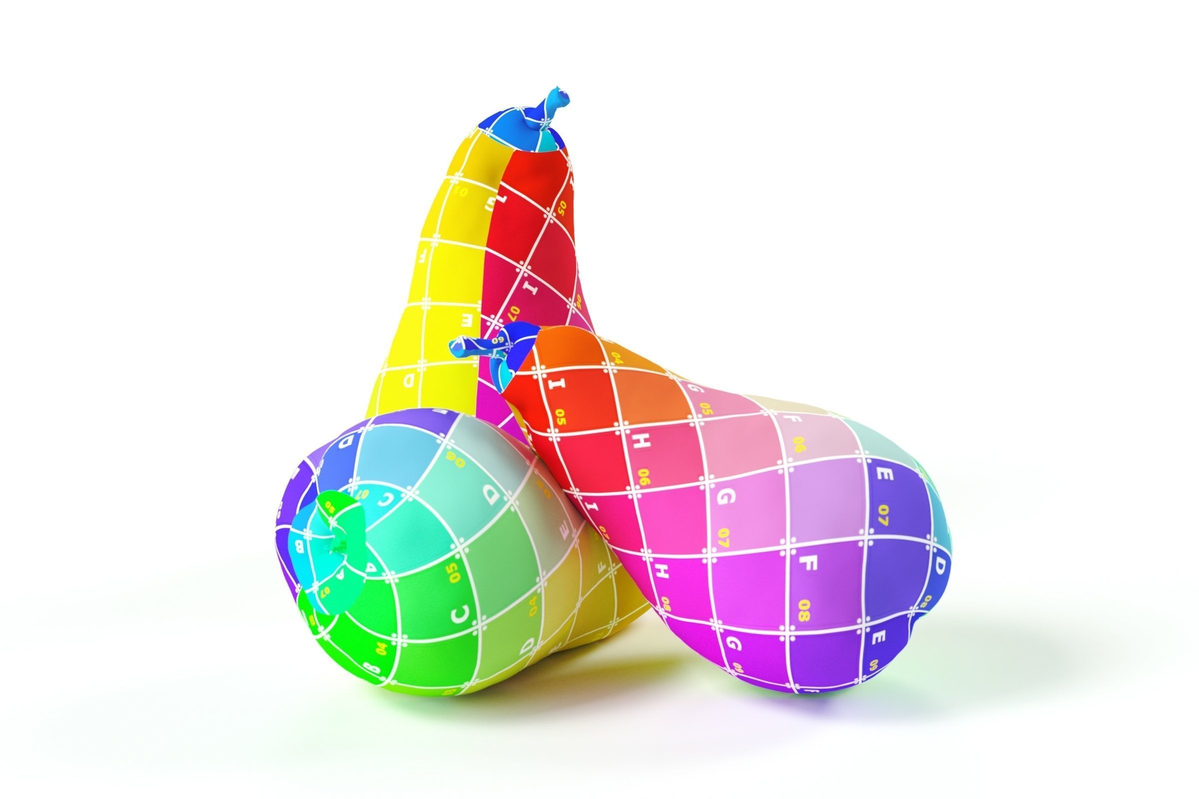 POLYPASTA - Pear 02 3D model_5