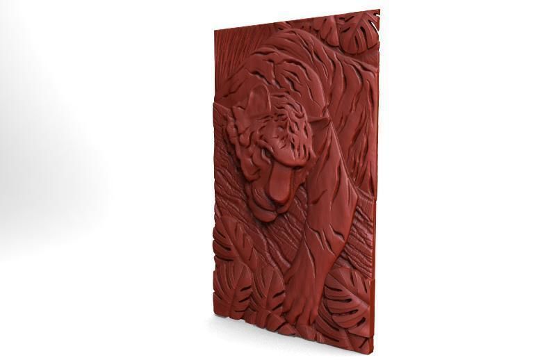 Tiger CNC 2 3D print model_1