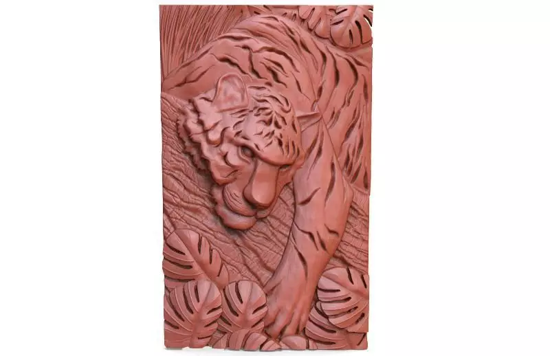 Tiger CNC 2 3D print model_0