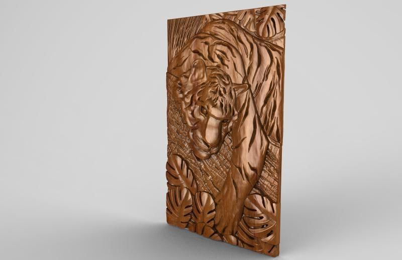 Tiger CNC 2 3D print model_7