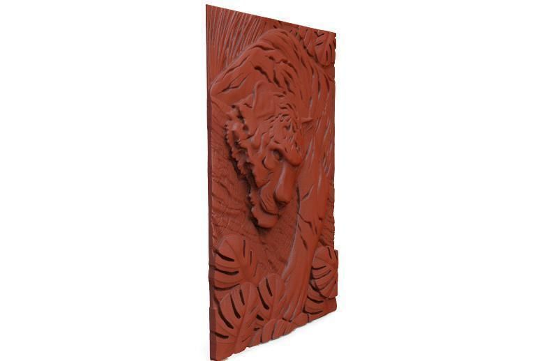 Tiger CNC 2 3D print model_2