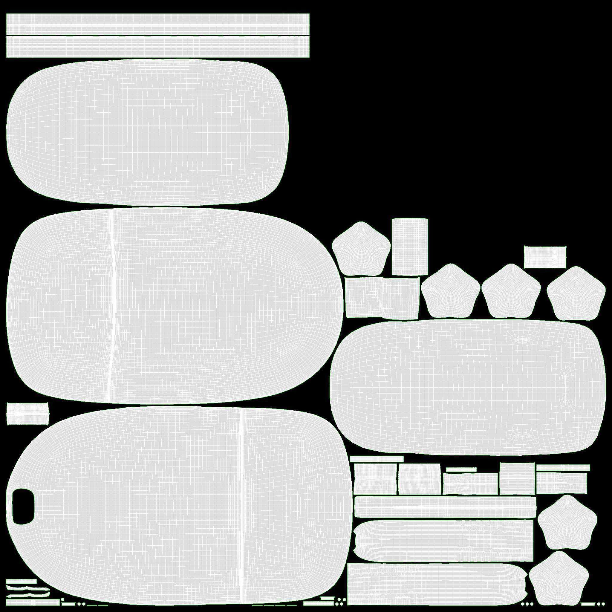 Fold rocker with toys 3D model_17