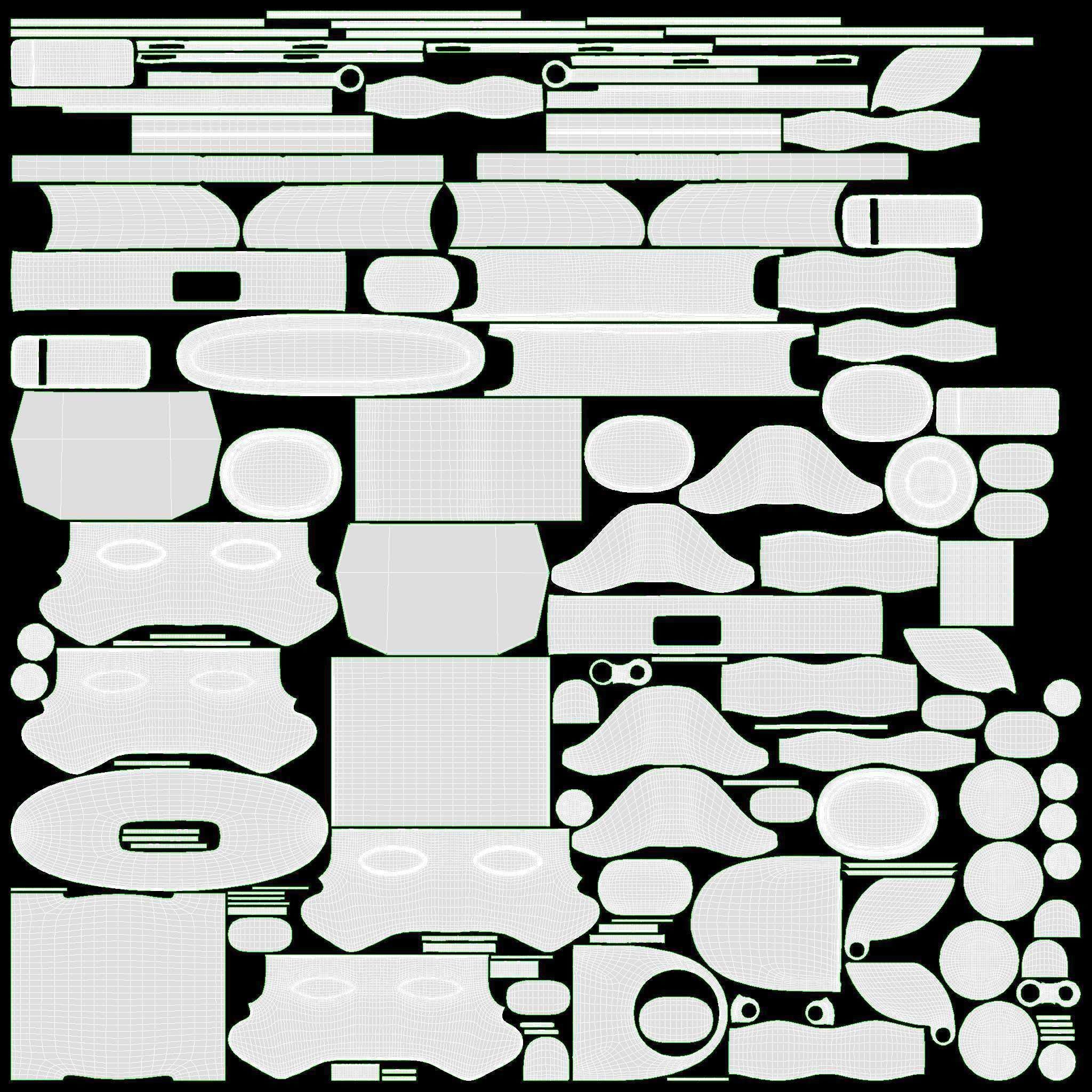 Fold rocker with toys 3D model_16