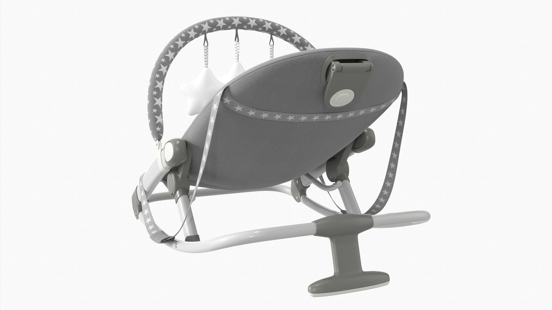 Fold rocker with toys 3D model_3