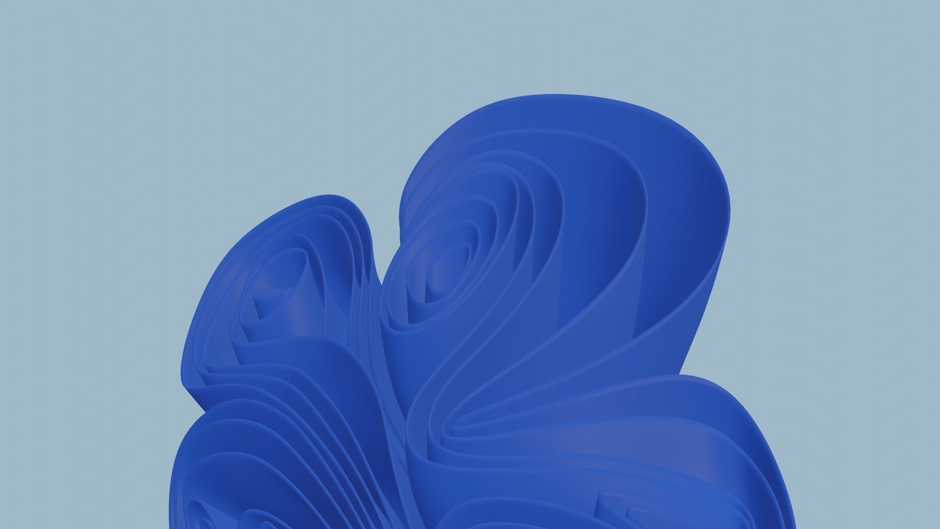Windows 11 Wallpaper Low-poly 3D model_5
