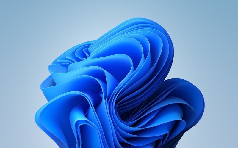 Windows 11 Wallpaper Low-poly 3D model_2