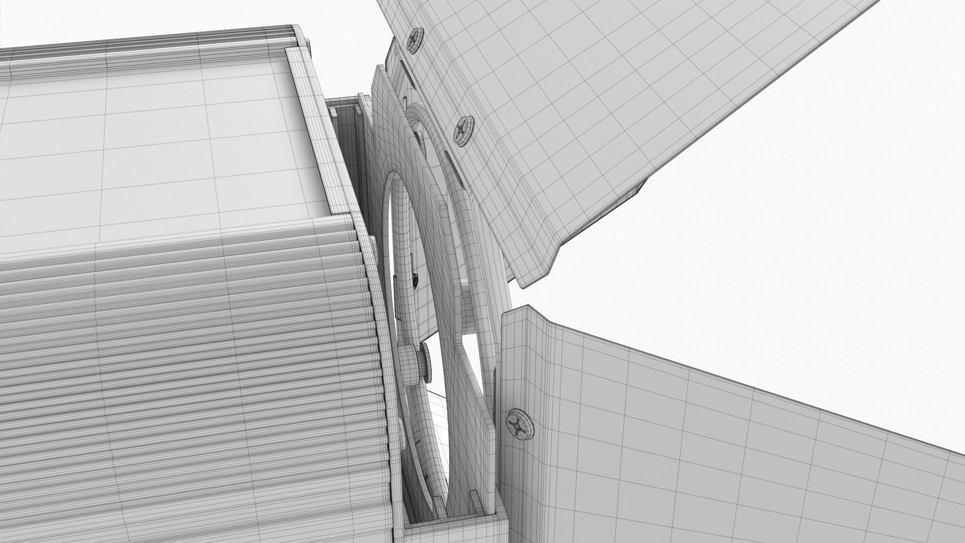 Theatre LED spotlight 3D model_13