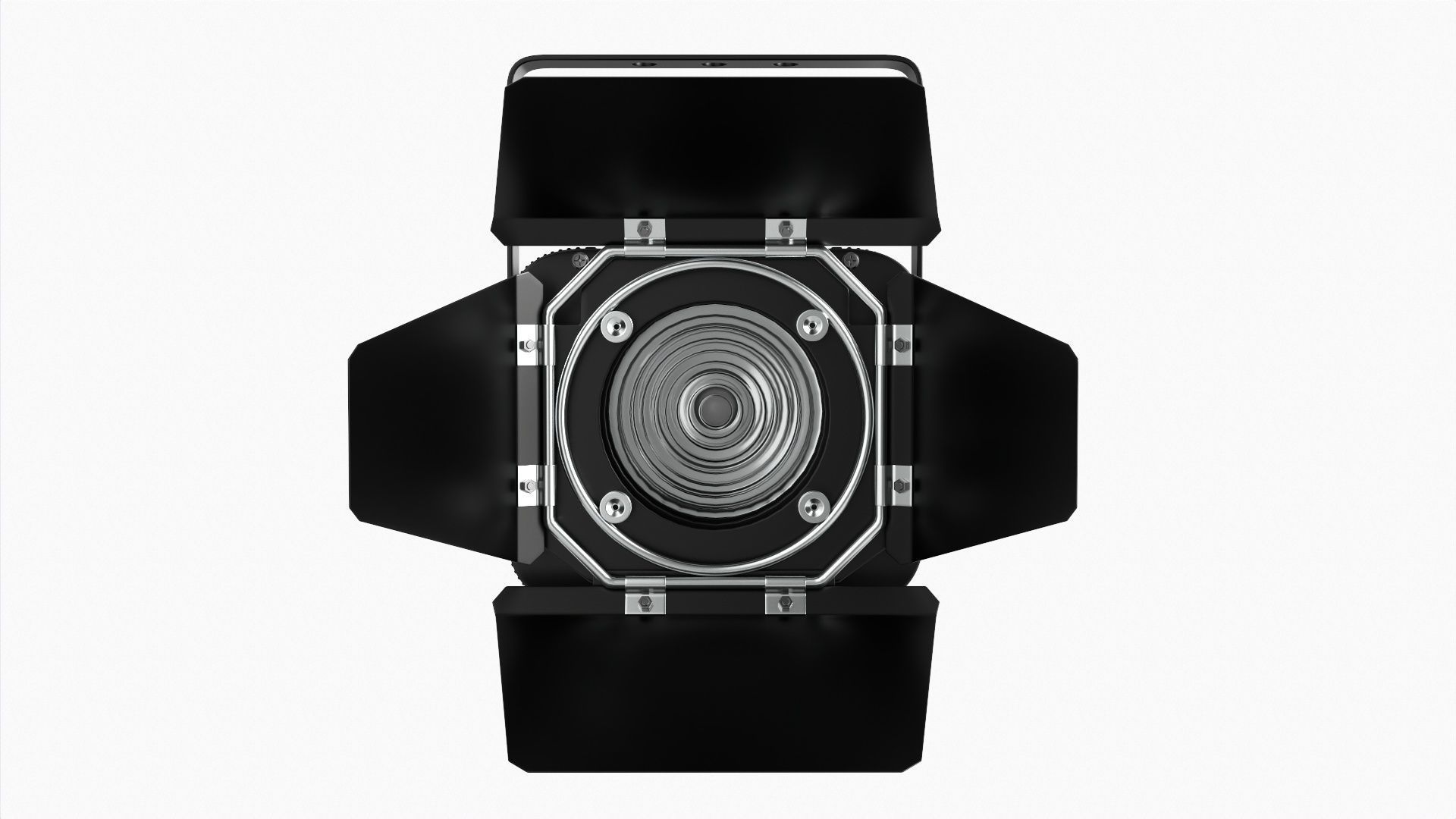 Theatre LED spotlight 3D model_3