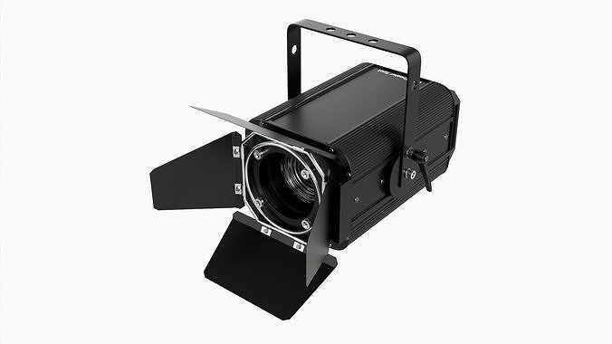 Theatre LED spotlight 3D model
