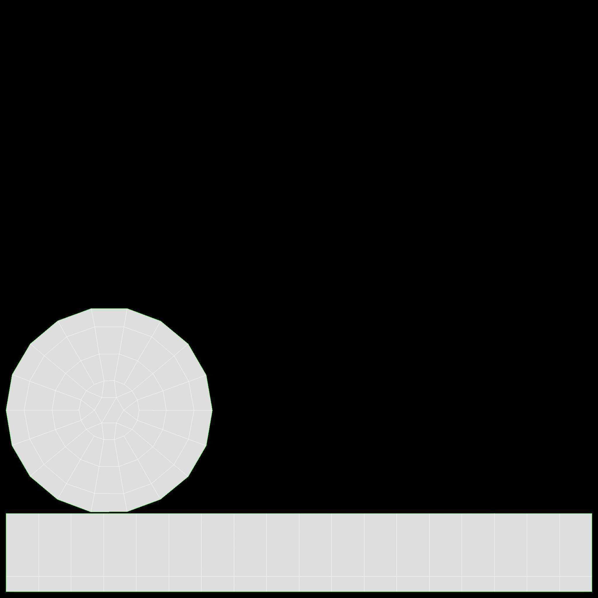 Theatre LED spotlight 3D model_17