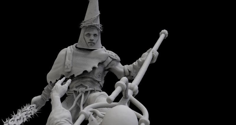 Peniten One Blasphemous Fan Art 3D print model_1