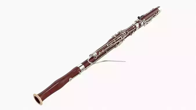 Bassoon clarinet 3D model