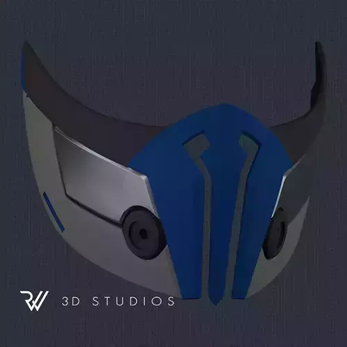 MK11 Sub-Zero Mask V12 - STL File