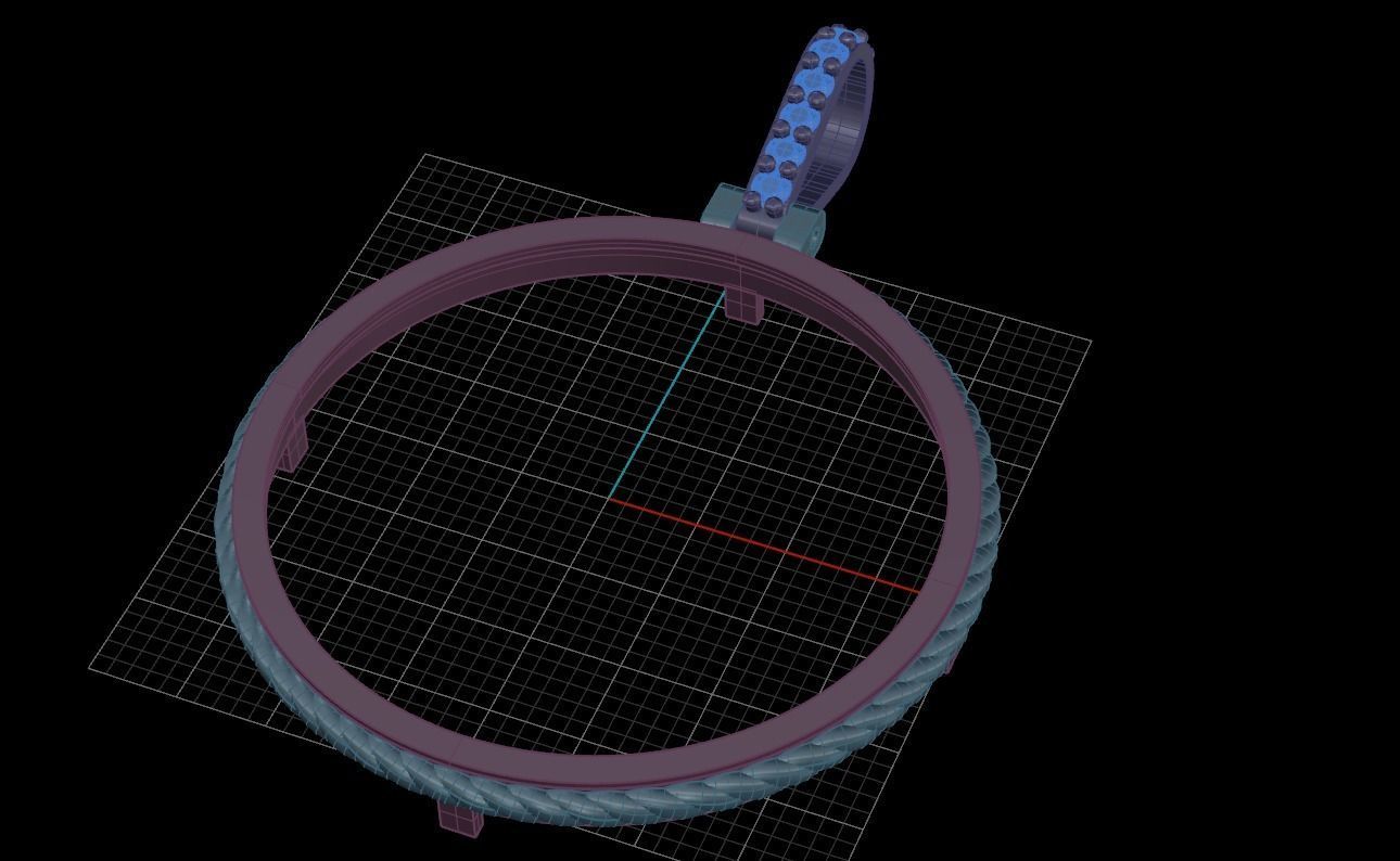 Coin bezel 3D print model_2