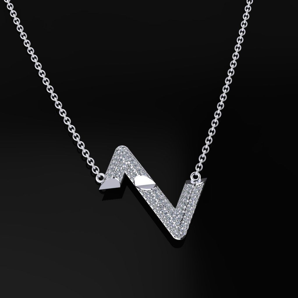 Louis Vuitton Pendant  3D print model_1