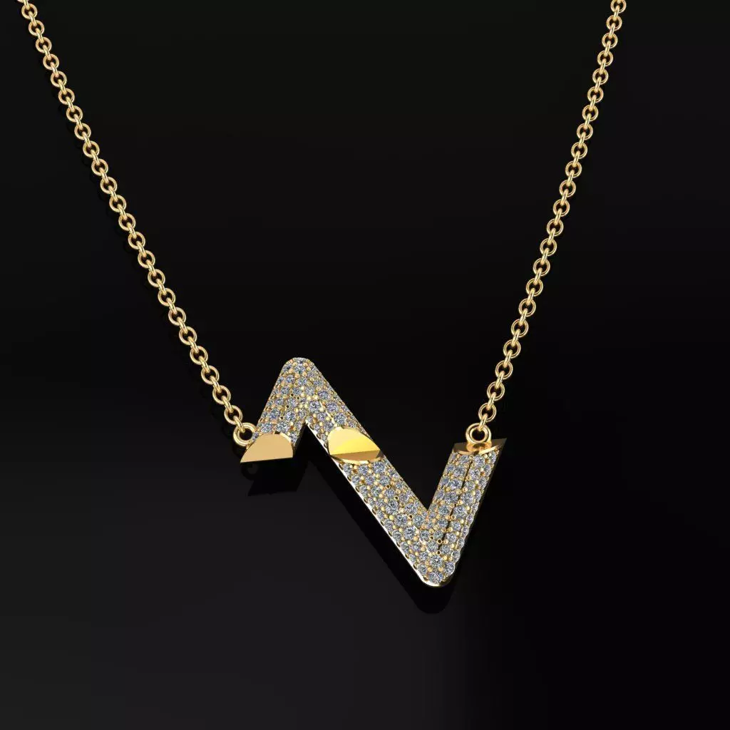 Louis Vuitton Pendant  3D print model_0