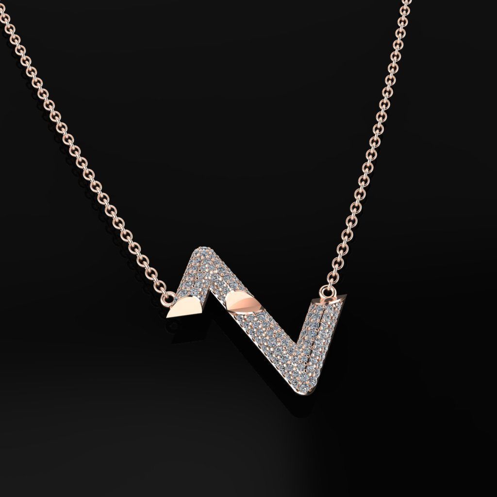 Louis Vuitton Pendant  3D print model_2
