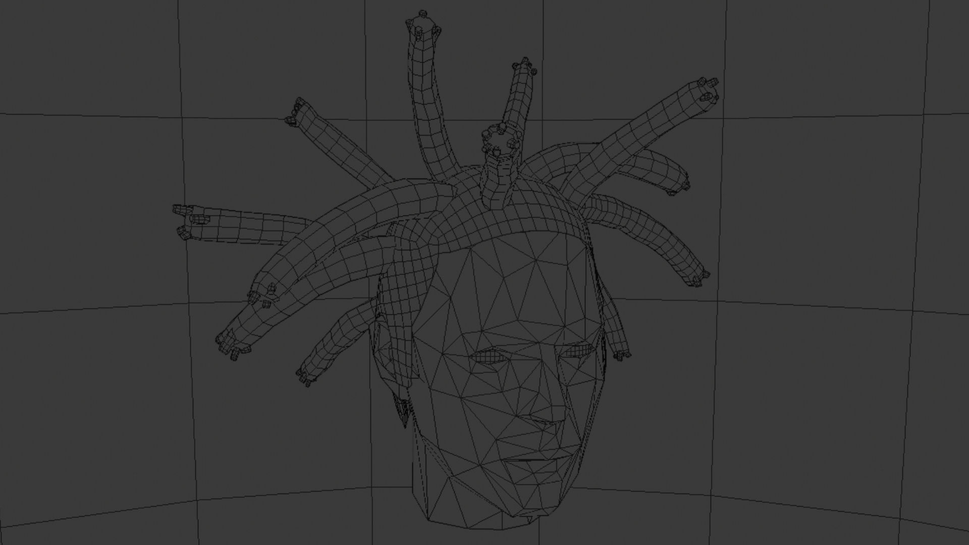 Wick Locs Low-poly 3D model_5