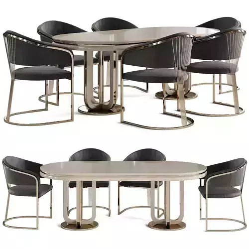 Dining table and chair Newland Jaguar