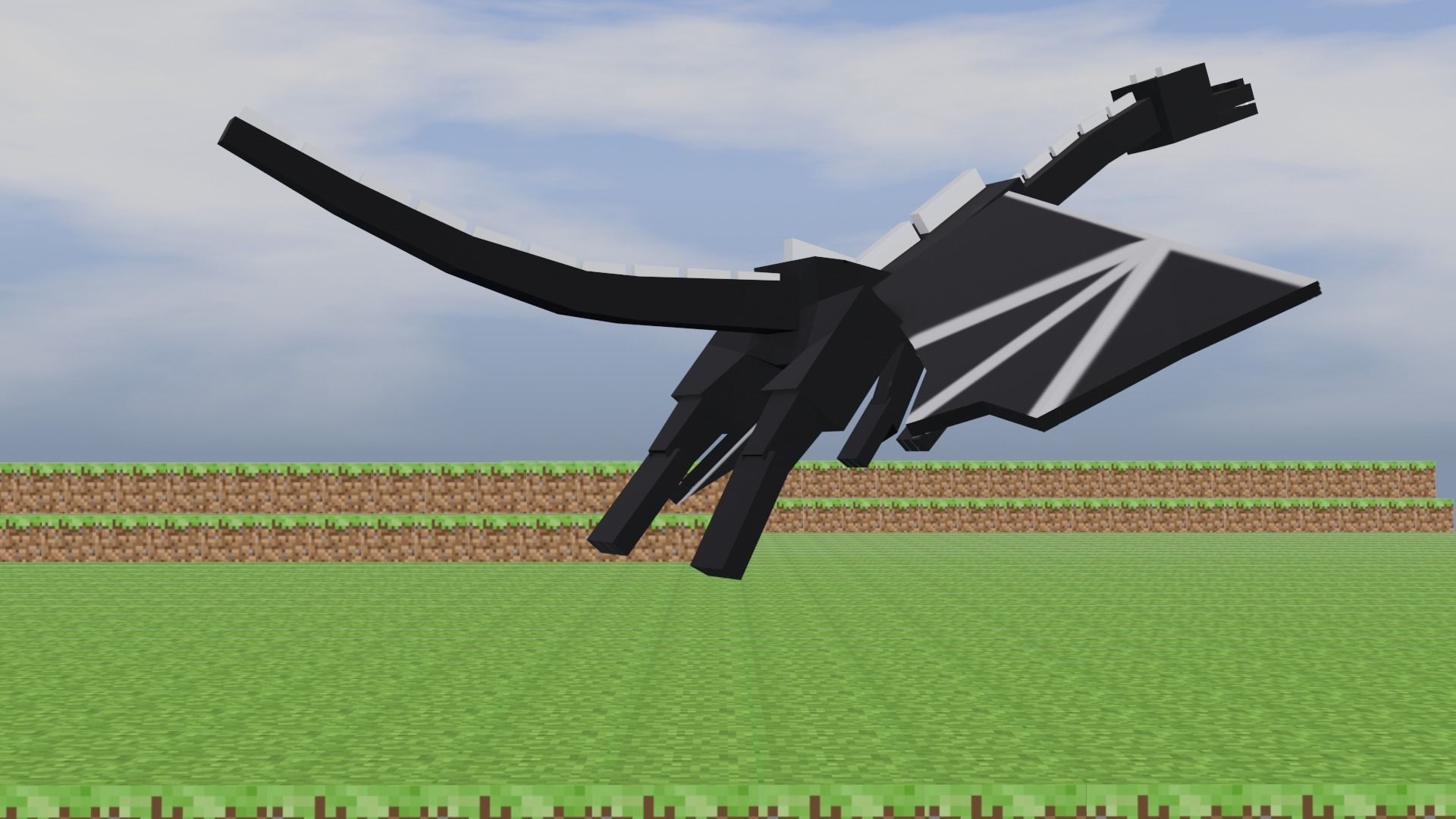 DRAGON RIGGED AND ANIMATED 3D MODEL Low-poly 3D model_10