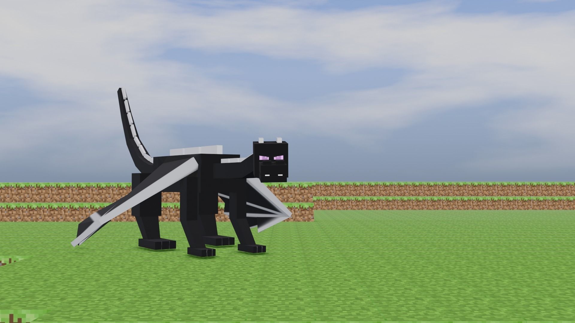 DRAGON RIGGED AND ANIMATED 3D MODEL Low-poly 3D model_15