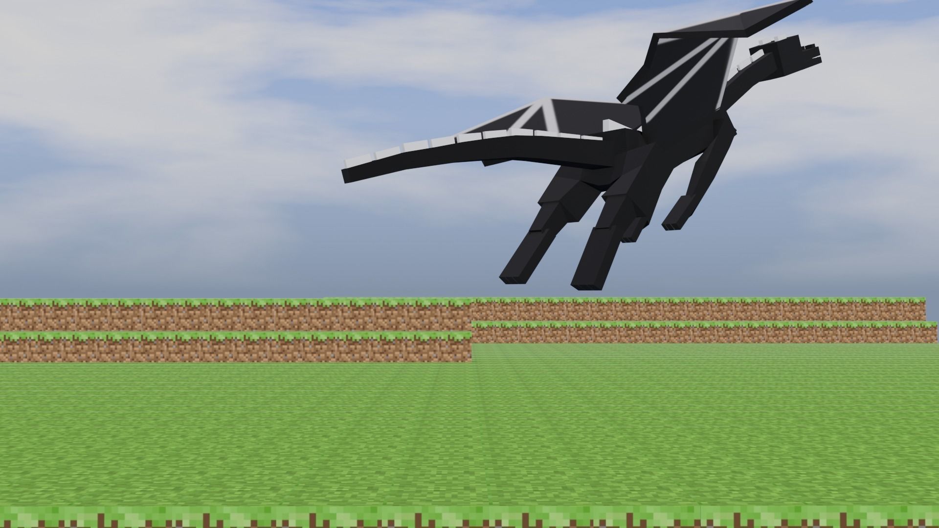 DRAGON RIGGED AND ANIMATED 3D MODEL Low-poly 3D model_12